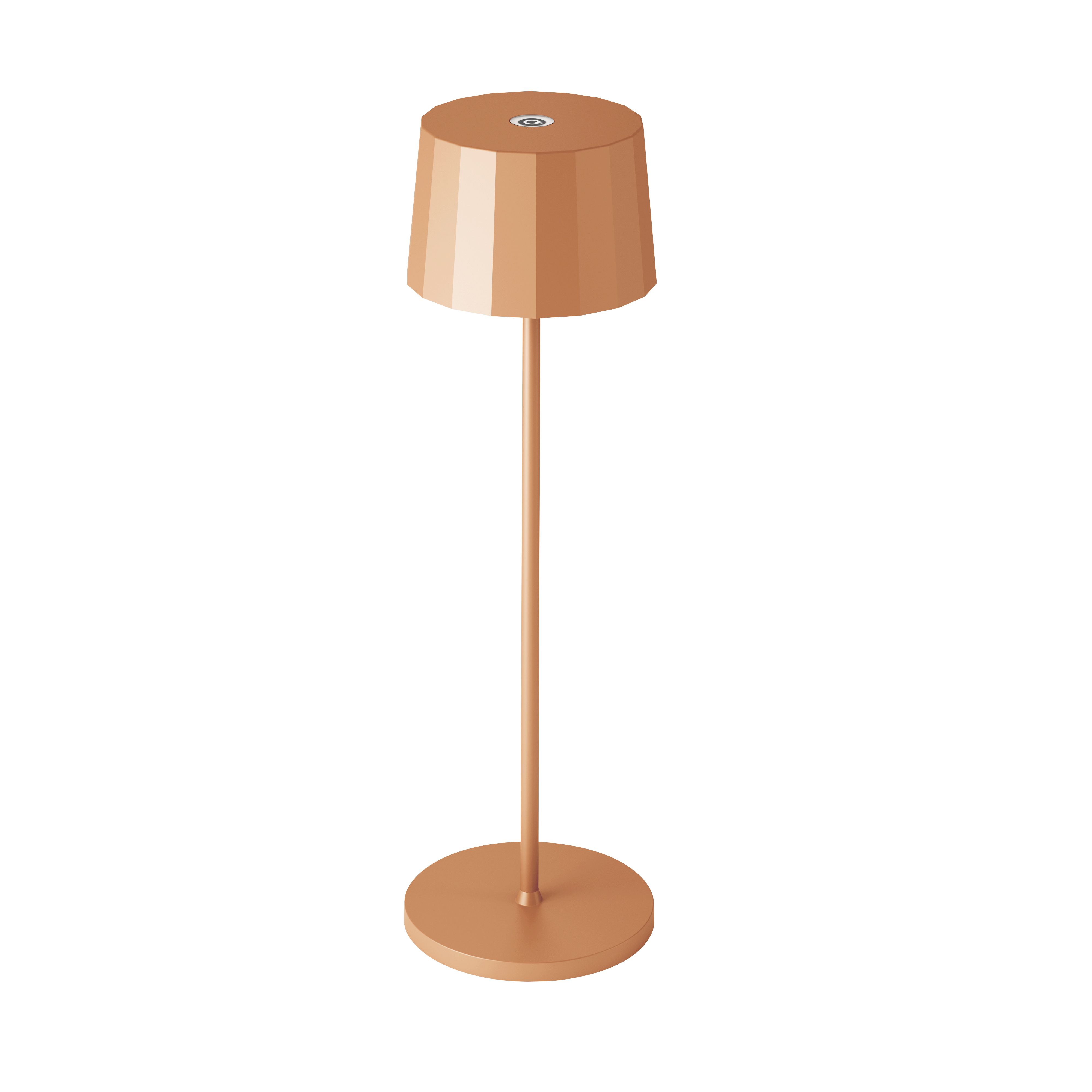 Oplaadbare Tafellamp Lido Perzik Oranje